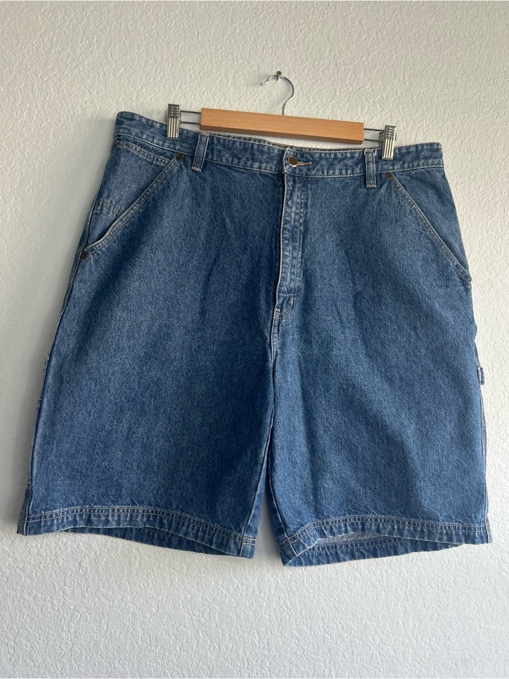 High Sierra Men's Dark Blue Denim Jean Shorts, Size 38